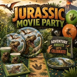 Jurassic Movie Birthday Party Supplies