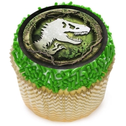 Jurassic Cupcake Icing Toppers 12pk
