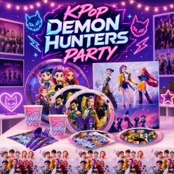 Kpop Demon Hunters Party Supplies Canada
