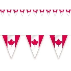Canada Day 12ft. Pennant Flag Banner