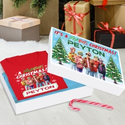 *Kpop Saja Boys PERSONALIZED Christmas Eve Box w/ Shirt