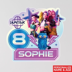 Kpop Huntrix Personalized Name & Age 12
