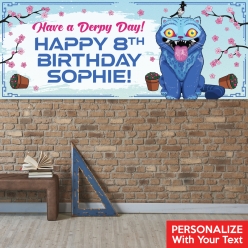 K-Pop Derpy PERSONALIZED Giant Vinyl Banner