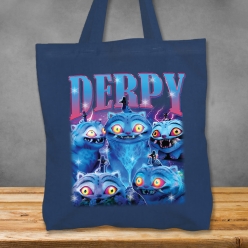Derpy XL Navy Tote