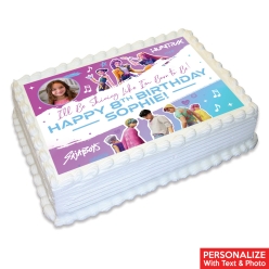 K-Pop Demon Hunters Photo Personalized Edible Icing