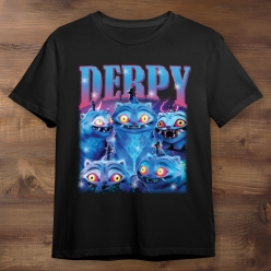 K-Pop Demon Hunters Derpy Black Shirt