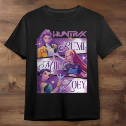 K-Pop Huntrix Girls Black Shirt