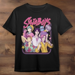 K-Pop Demon Hunters SajaBoys Black Shirt
