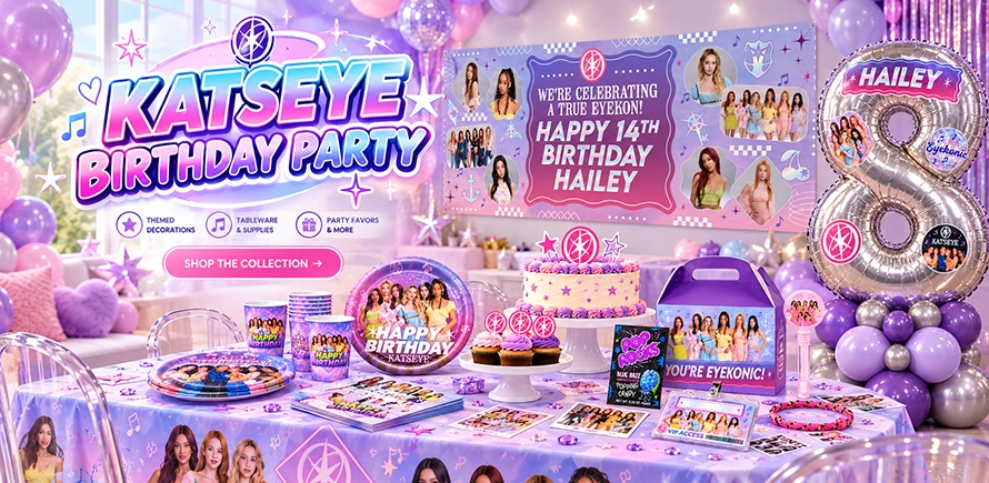 KATSEYE Birthday Party Supplies