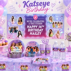 Katseye KPop Birthday Party Supplies