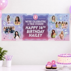 KATSEYE PERSONALIZED Giant Vinyl Banner