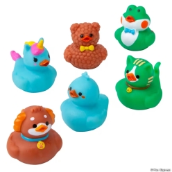 Kawaii Cute Animal Rubber Ducks-12Pk