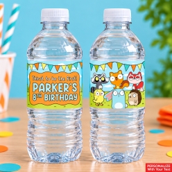 Kiff PERSONALIZED VINYL Bottle Labels - 10 PK