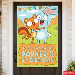Kiff PERSONALIZED Giant Vinyl Door Sign