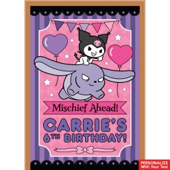 Kuromi PERSONALIZED Giant Vinyl Door Sign