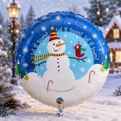 Let it Snow Snowman 18