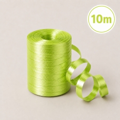 Lime Ribbed Curling Ribbon - 10M