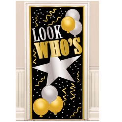 Look Who's Customizable Age Door Cover
