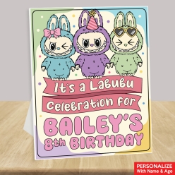 50% OFF: Labubu Personalized Birthday 14