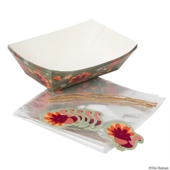Harvest Thanksgiving Leftover Tray Set for 6 Guests