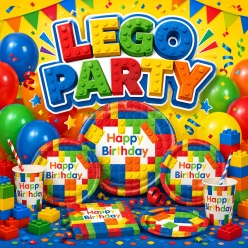 Lego Birthday Party Supplies