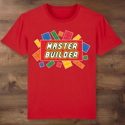 Master Builder Red T-shirt