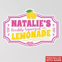 Freshly Squeezed Lemonade Personalized Vinyl 12