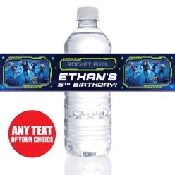 Lightyear PERSONALIZED VINYL Bottle Labels - 10 PK