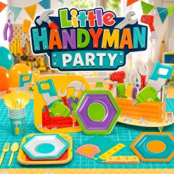 Little Handyman Birthday Party Supplies