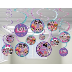 LOL Surprise Hanging Swirls - 12 PK