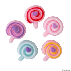 Lollipop Mochi Squishy Rubber Stress Toys-12Pk