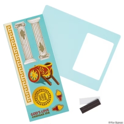 Rome VBS Share God's Love Picture Frame Craft Kit-12Pk