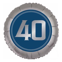 Birthday Man 40th Satin 18