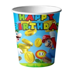 Super Mario 9 ounce Party Cups - 10 PK