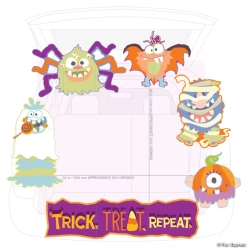 Halloween Monster Mayhem Trunk-or-Treat Decorating Kit