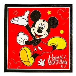 Mickey Mouse Lunch Napkins - 10 PK