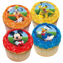 Mickey & Friends Cupcake Icing Toppers 12pk
