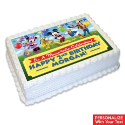 Mickey & Friends Personalized Edible Icing