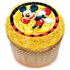 Mickey Classic Cupcake Icing Toppers 12pk