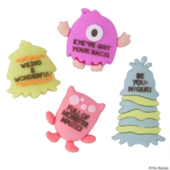 Monster Mayhem Vinyl Figurine Toys-12Pk