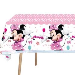 Minnie Fun Printed Plastic Table Cover