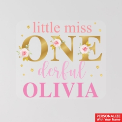 Miss Onederful Personalized Name 12