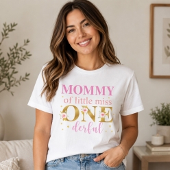 Miss Onederful Mommy T-shirt