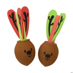 Smiling Reindeer Christmas Missile Toys-20Pk