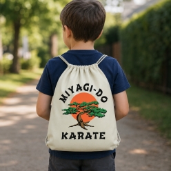Miyagi Do Karate Drawstring Backpack