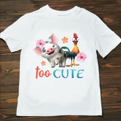 55% OFF: Moana Pue & Hei Hei T-shirt