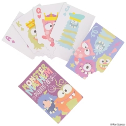 Monster Mayhem Cardstock Playing Cards-12PK