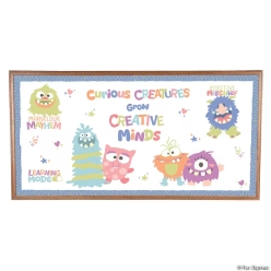Monster Mayhem Classroom Bulletin Board Set