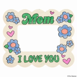 Mother's Day CYO Picture Frame Craft Kit-12Pk