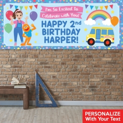 Ms Rachel PERSONALIZED Giant Vinyl Keepsake Banner